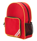 Infant Backpack Red/Gold
